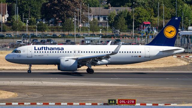 D-AINE:Airbus A320:Lufthansa